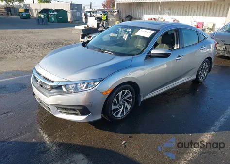 2016 Honda Civic Ex from USA, damaged, VIN 2HGFC2F71GH571120